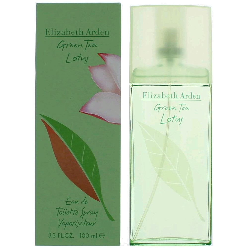 Green Tea Lotus By Elizabeth Arden, 3.3 Oz Eau De Toilette Spray For Women