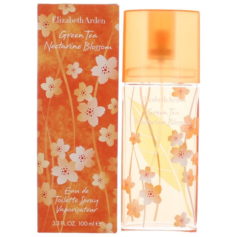 Green Tea Nectarine Blossom By Elizabeth Arden, 3.3 Oz Eau De Toilette Spray For Women