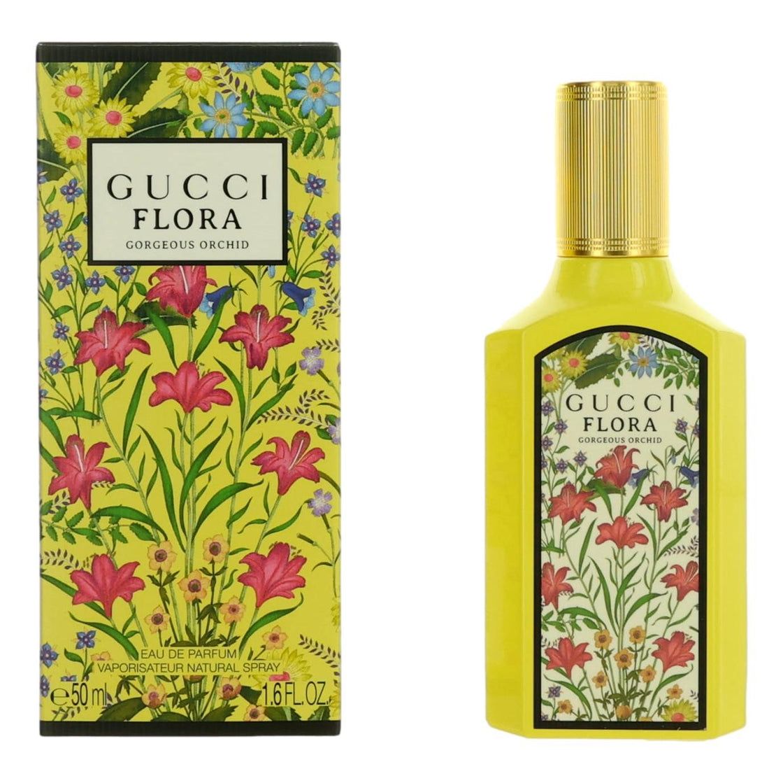 Flora Gorgeous Orchid By Gucci, 1.6 Oz Eau De Parfum Spray For Women