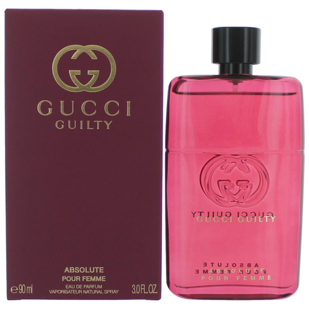 Gucci Guilty Absolute Pour Femme By Gucci, 3 Oz Eau De Parfum Spray For Women