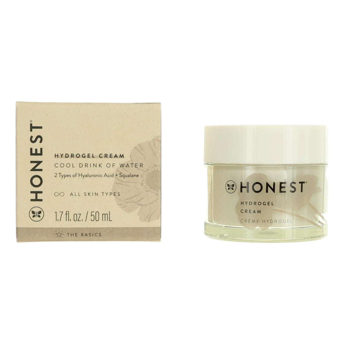 Honest Hydrogel Cream By Honest, 1.7 Oz Face Cream