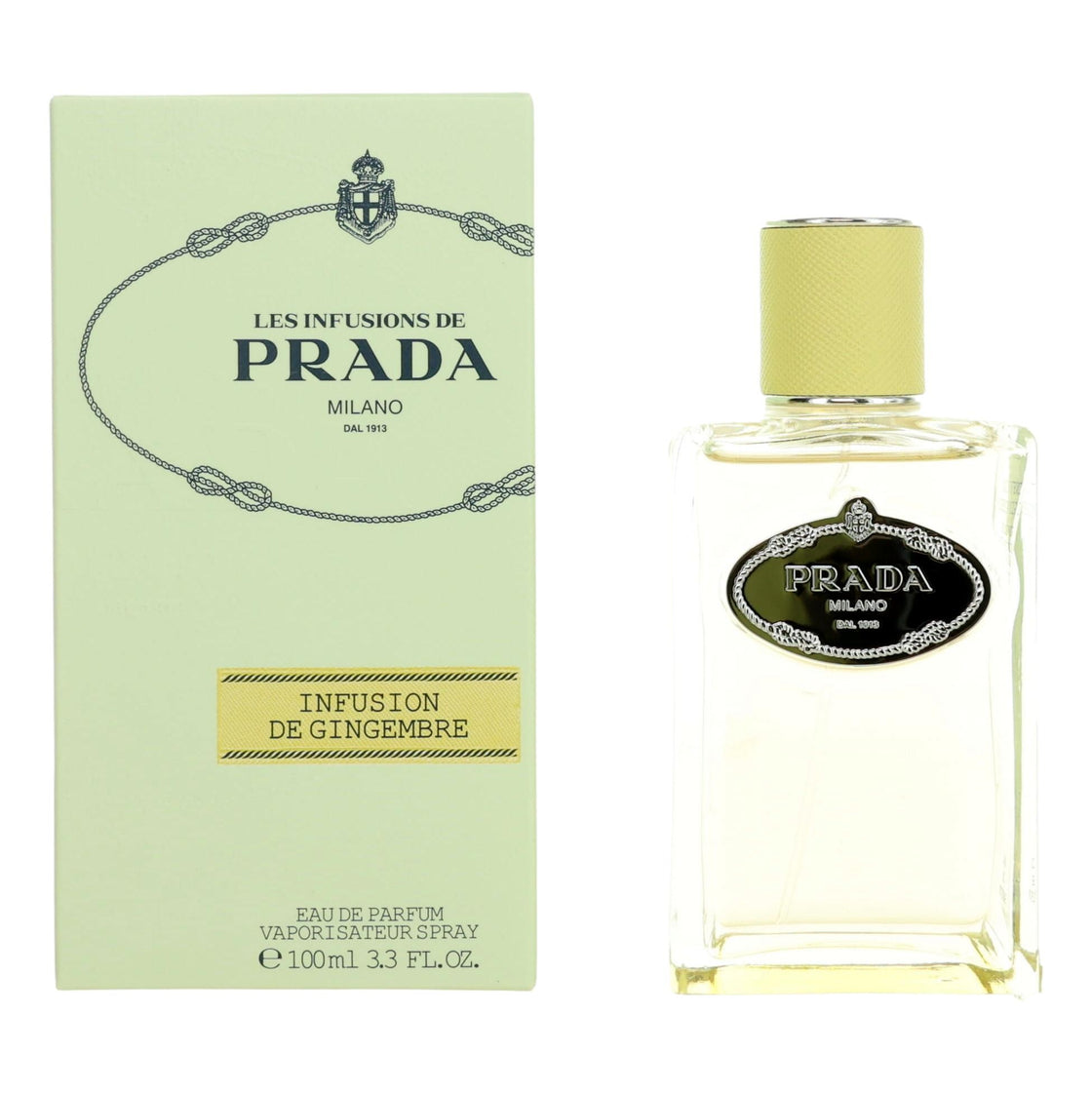 Prada Les Infusions De Gingembre By Prada, 3.3 Oz Eau De Parfum Spray For Women