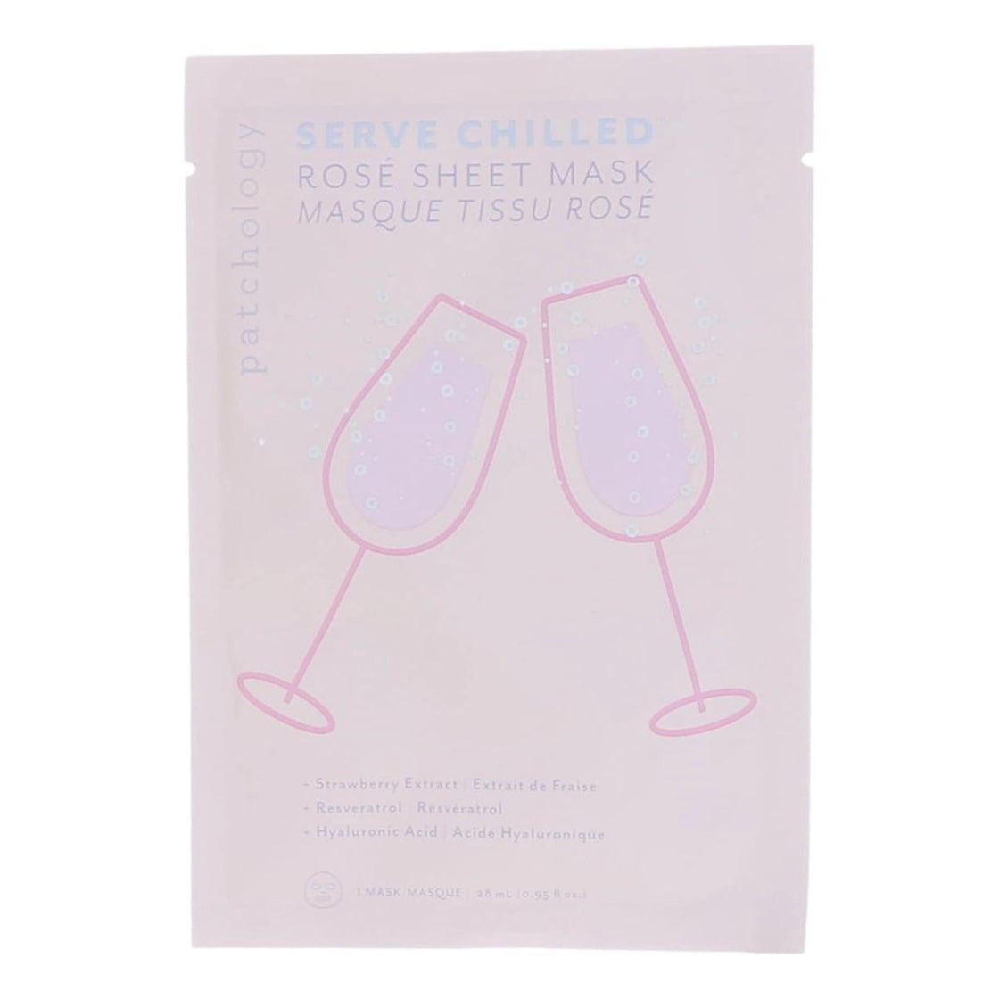 Patchology Serve Chilled By Patchology, 1 Rose Sheet Mask