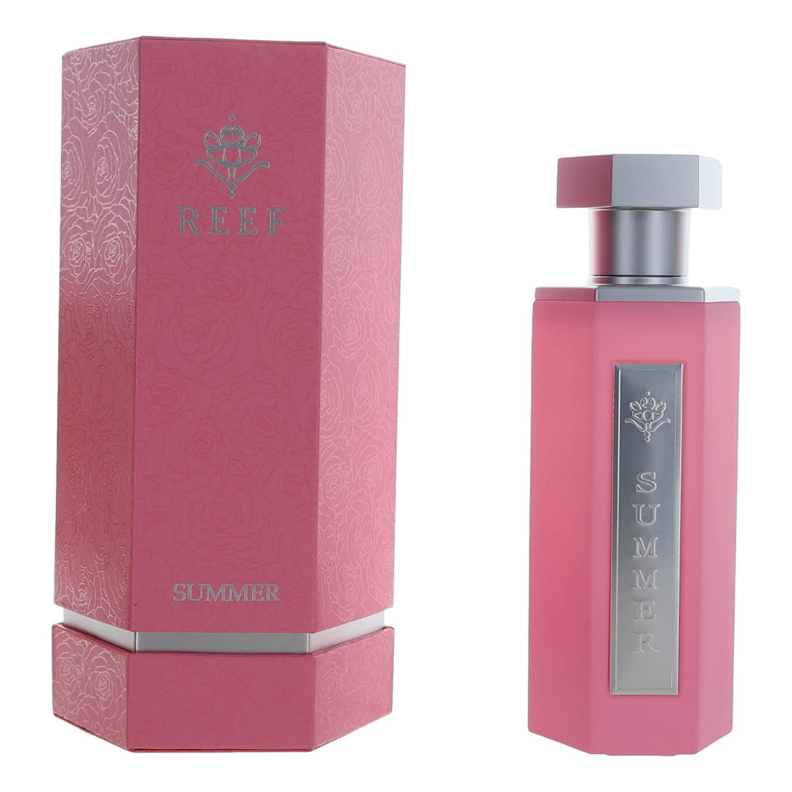 Summer Pink By Reef Perfumes, 3.4 Oz Eau De Parfum Spray For Women