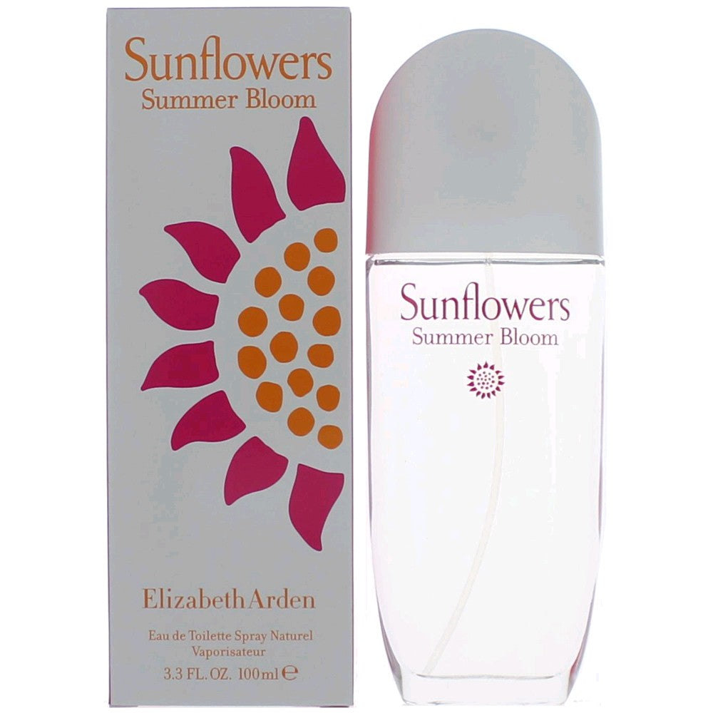 Sunflowers Summer Bloom By Elizabeth Arden, 3.4 Oz Eau De Toilette Spray For Women