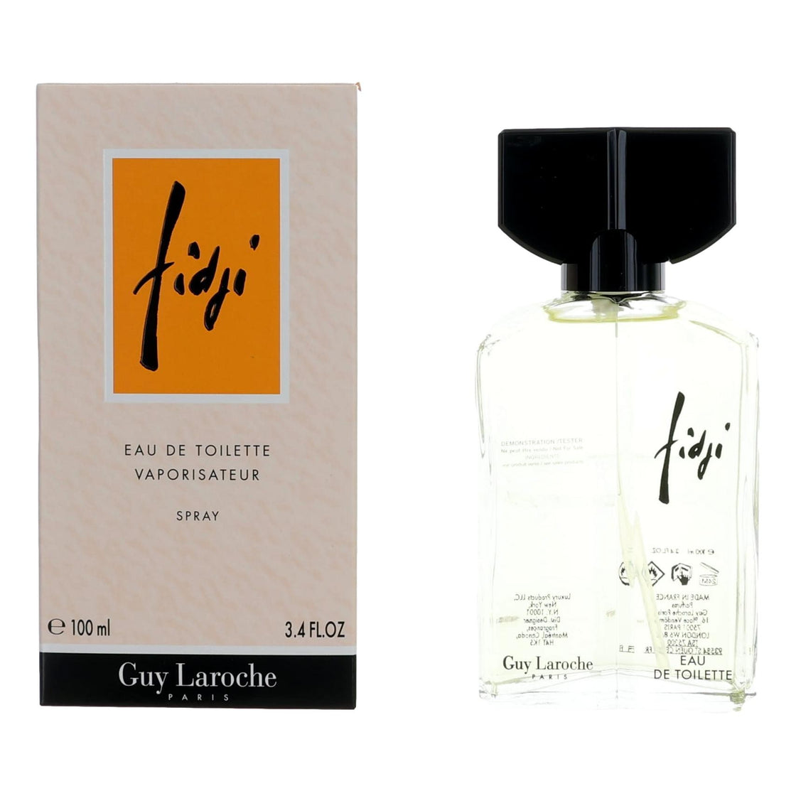 Fidji By Guy Laroche, 3.4 Oz Eau De Toilette Spray For Women Tester