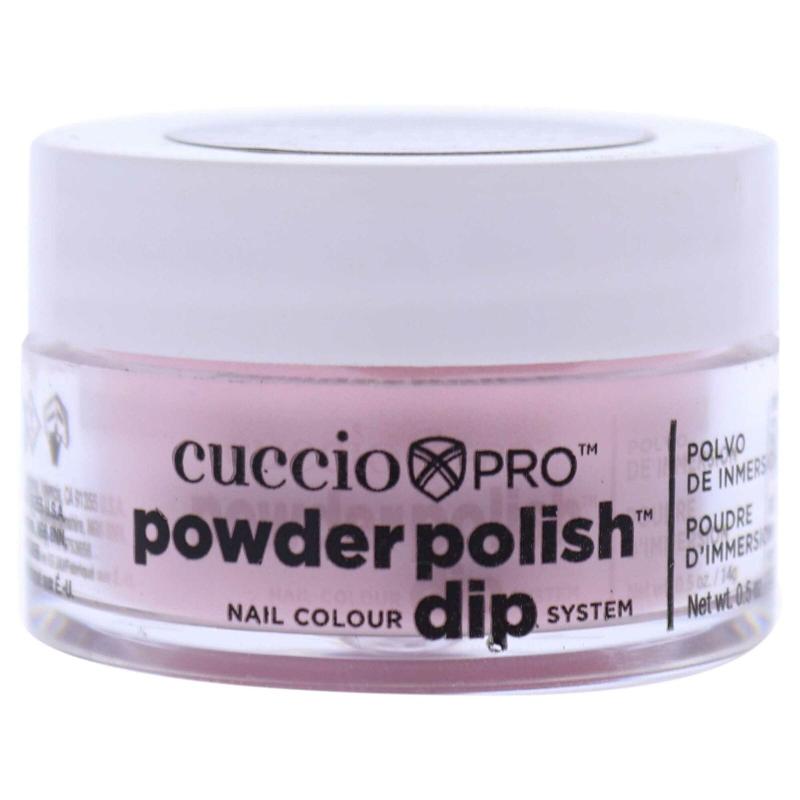 Pro Powder Polish Nail Colour Dip System - Rose Petal Pink by Cuccio Colour for Women - 0.5 oz Nail Powder