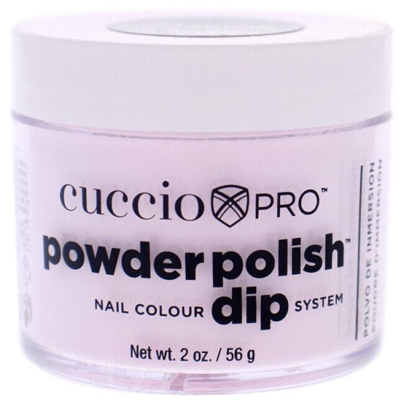 Pro Powder Polish Nail Colour Dip System -Bubble Bath Pink by Cuccio Colour for Women - 1.6 oz Nail Powder