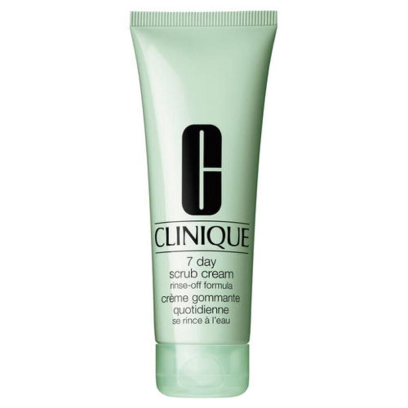 Clinique 7 Day Scrub for Unisex Cream Rinse Off Formula, 3.4 Ounce