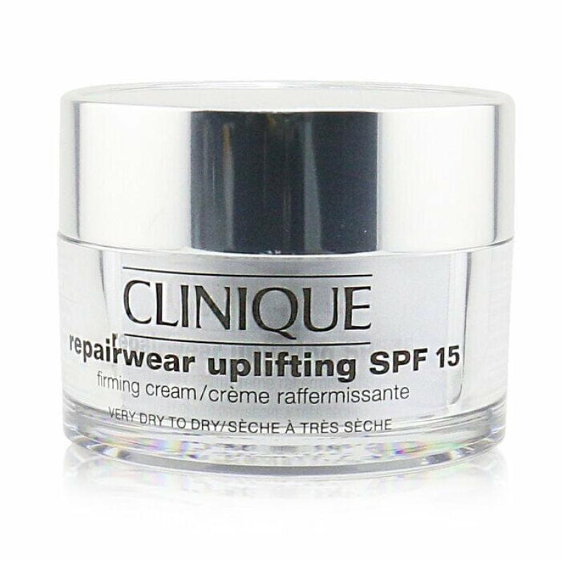 Repairwear Uplifting SPF 15 Firming Cream - Very Dry To Dry Skin by Clinique for Unisex - 1.7 oz Cream