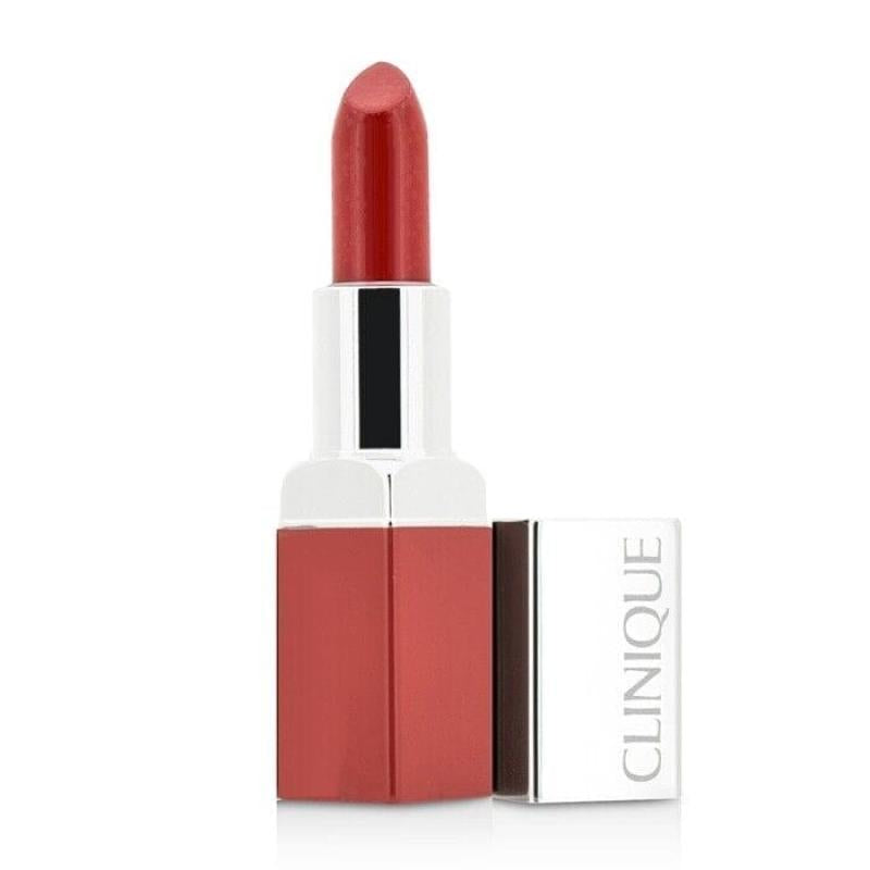 Clinique Pop Lip Colour + Primer - 06 Poppy Pop by Clinique for Women - 0.13 oz Lipstick