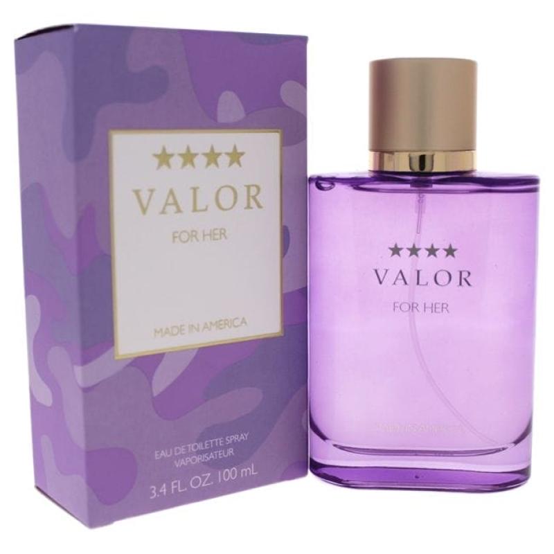 Valor by Dana for Women - 3.4 oz EDT Spray