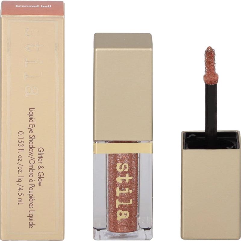 Glitter and Glow Liquid Eyeshadow - Bronzed Bell by Stila for Women - 0.153 oz Eyeshadow