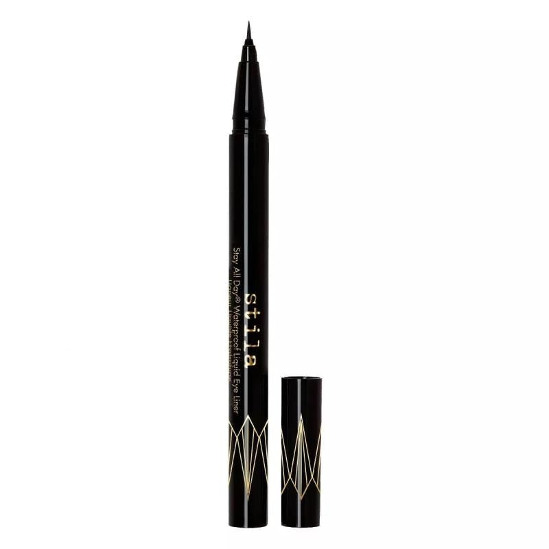 Stay All Day Waterproof Liquid Eye Liner Micro Tip - Intense Black by Stila for Women - 0.016 oz Eyeliner