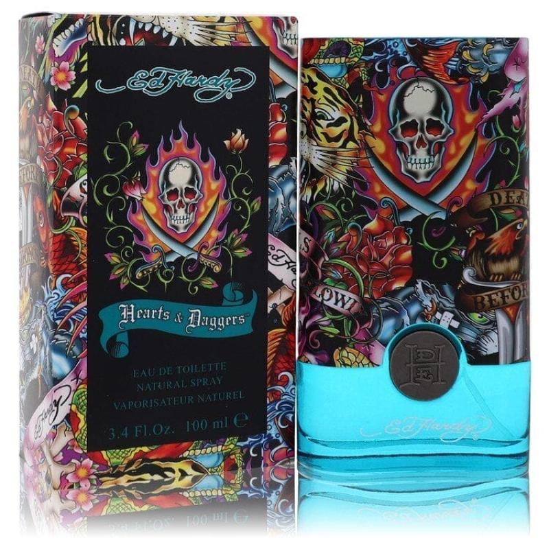 Ed Hardy Hearts &Amp; Daggers 3.4 Edt Sp For Men