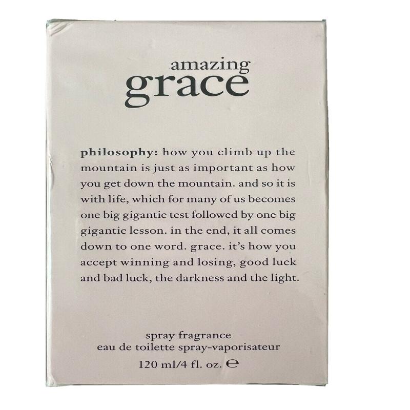 Amazing Grace by Philosophy for Women - 4 oz EDT Spray