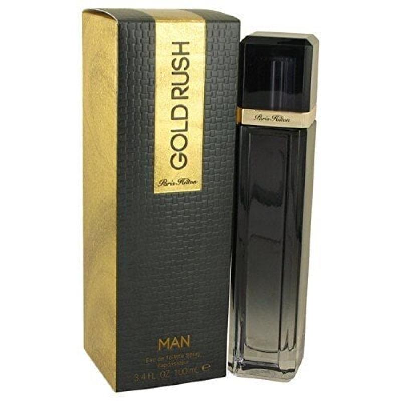 Gold Rush by Paris Hilton for Men - 3.4 oz EDT Spray