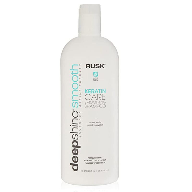 Deepshine Smooth Keratin Care Shampoo by Rusk for Unisex - 33.8 oz Shampoo