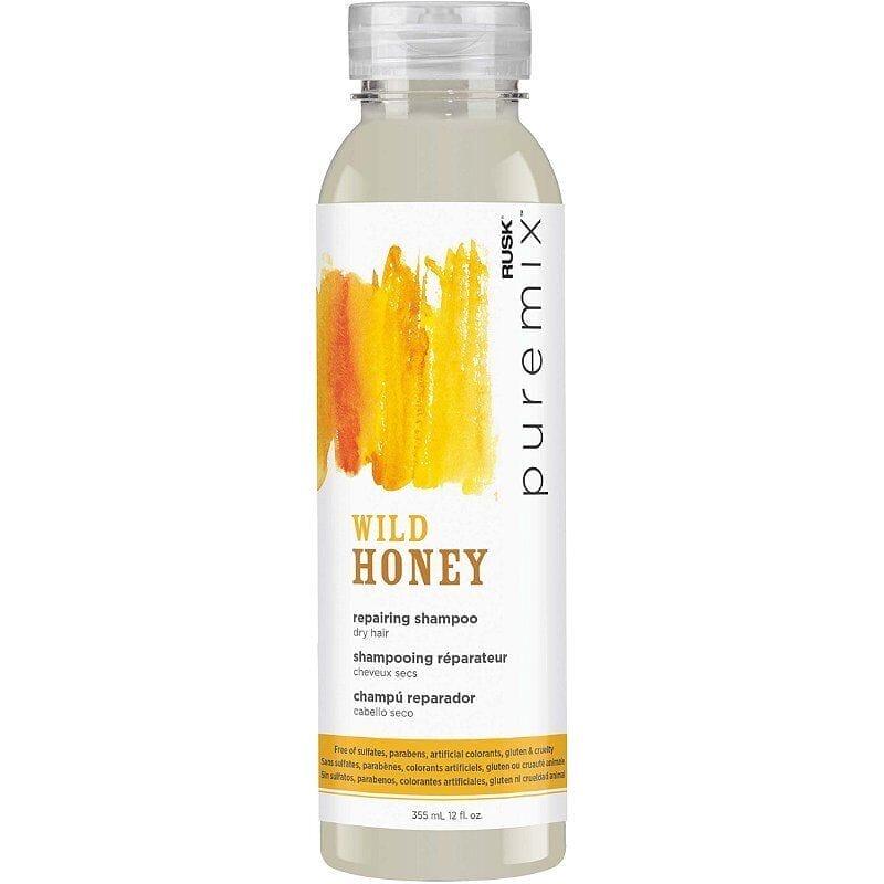 Puremix Wild Honey Repairing Shampoo - Dry Hair by Rusk for Unisex - 12 oz Shampoo