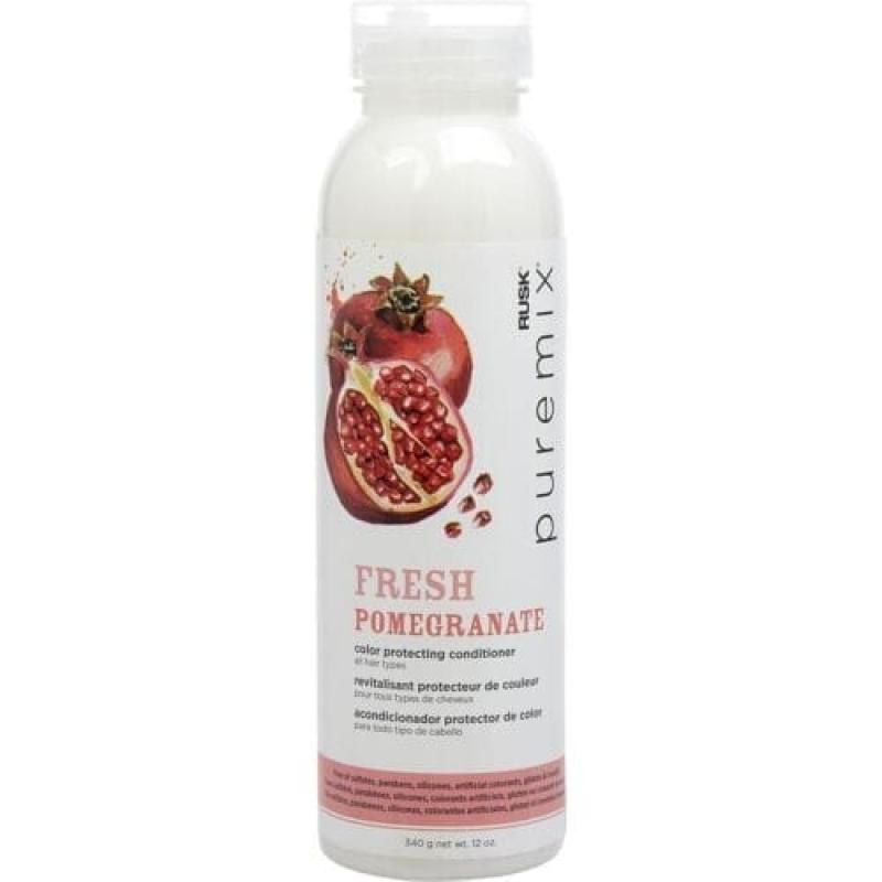 Puremix Fresh Pomegranate Color Protecting Conditioner by Rusk for Unisex - 12 oz Conditioner