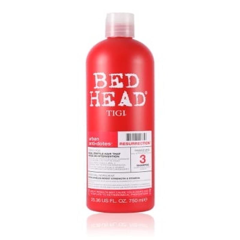 Bed Head Urban Antidotes Resurrection Shampoo by TIGI for Unisex - 25.36 oz Shampoo