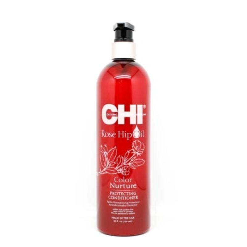 Rose Hip Oil Color Nurture Protecting Conditioner by CHI for Unisex - 25 oz Conditioner