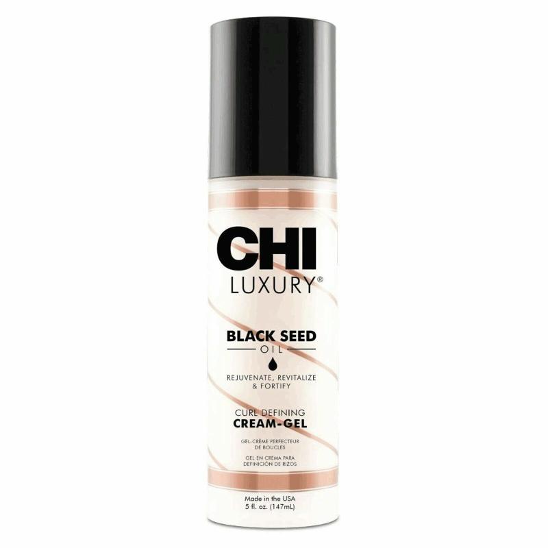 Luxury Black Seed Oil Curl Defining Cream Gel by CHI for Unisex - 5 oz Cream