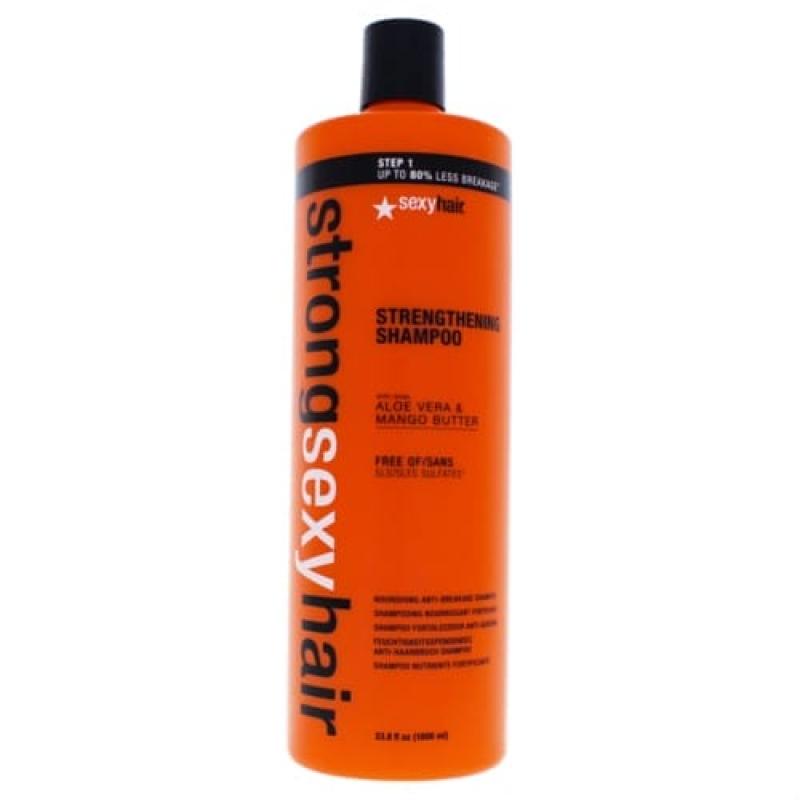 Healthy Sexy Hair Strengthening Shampoo by Sexy Hair for Unisex - 33.8 oz Shampoo