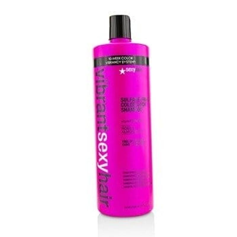 Sexy Hair Healthy Color Lock Shampoo by Sexy Hair for Unisex - 33.8 oz Shampoo