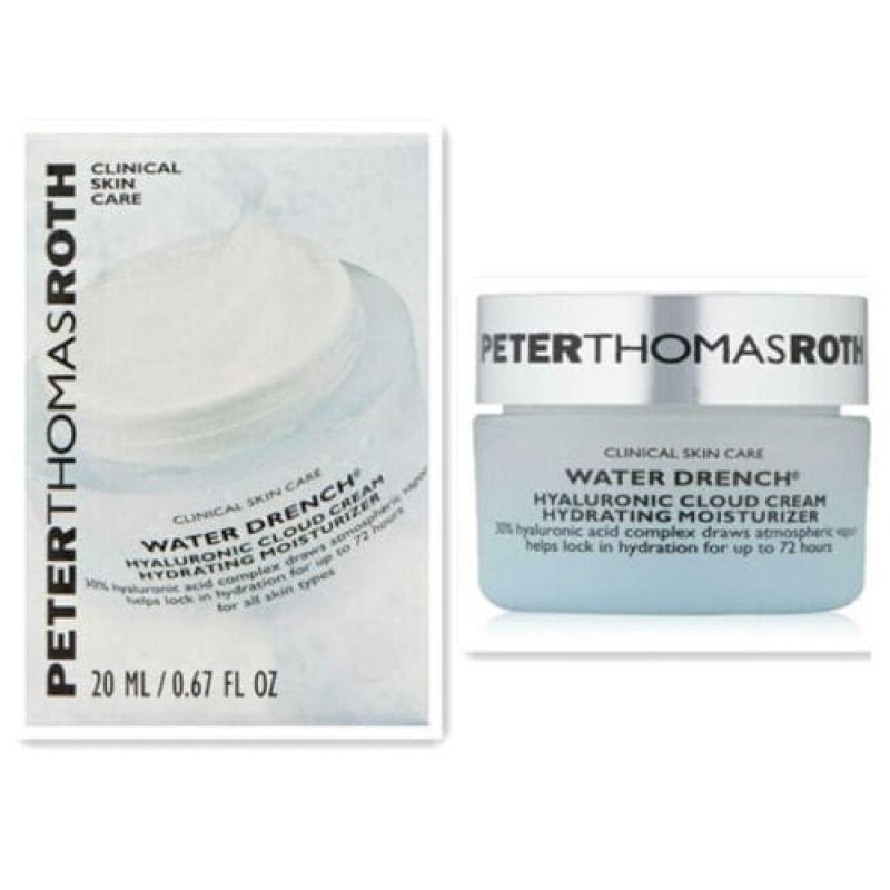 Water Drench Hyaluronic Cloud Cream by Peter Thomas Roth for Unisex - 0.67 oz Cream