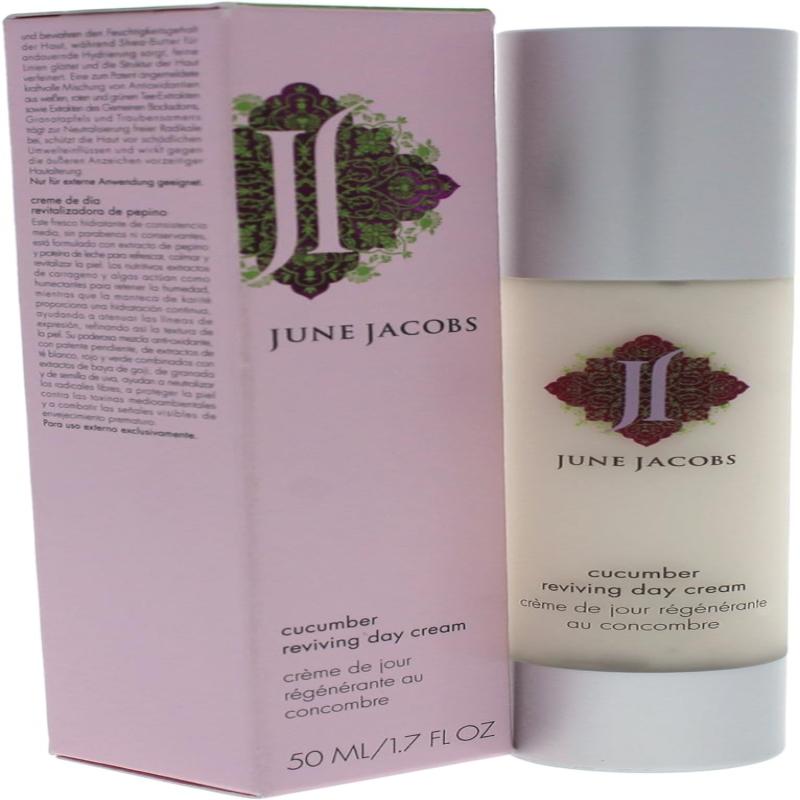 Cucumber Reviving Day Cream by June Jacobs for Unisex - 1.7 oz Cream