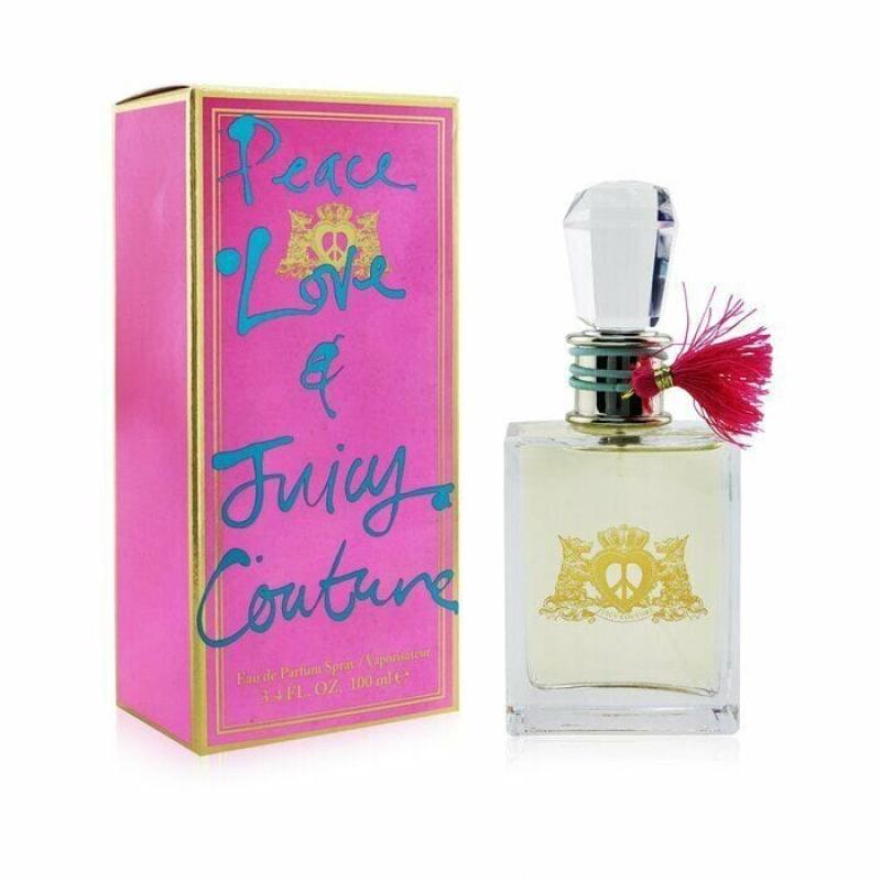 JUICY COUTURE PEACE &amp; LOVE 3.4 EAU DE PARFUM SPRAY