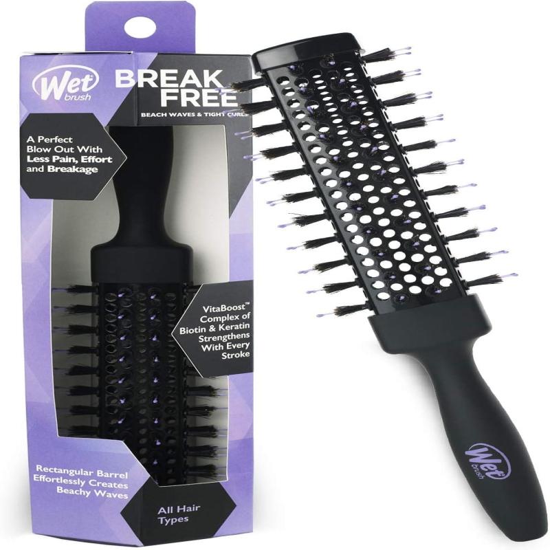 Waves Round Extended Barrels Brush by Wet Brush for Unisex - 1 Pc Hair Brush