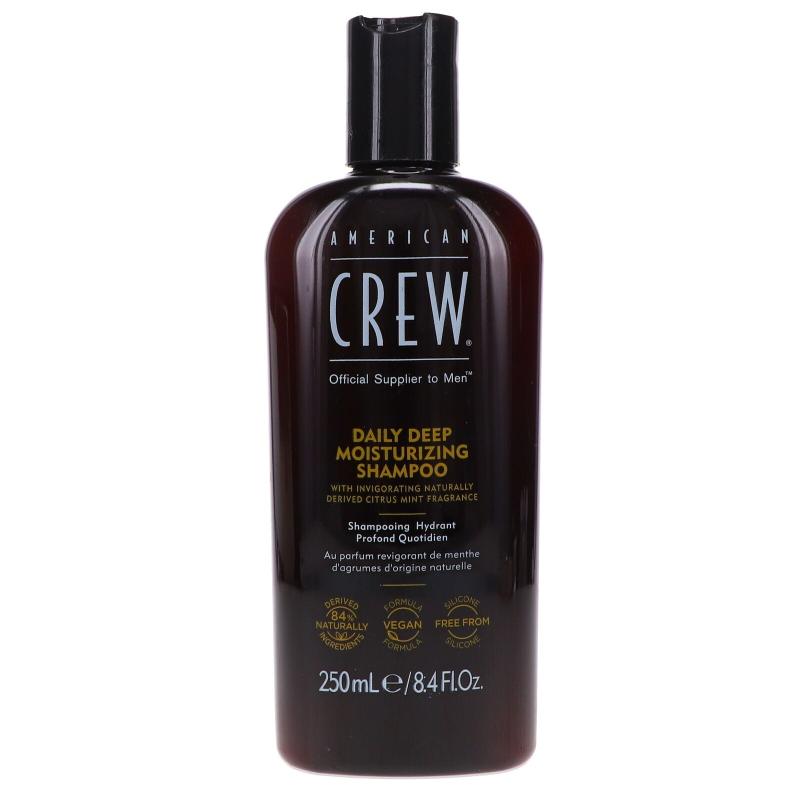 Daily Deep Moisturizing Shampoo by American Crew for Men - 8.4 oz Shampoo