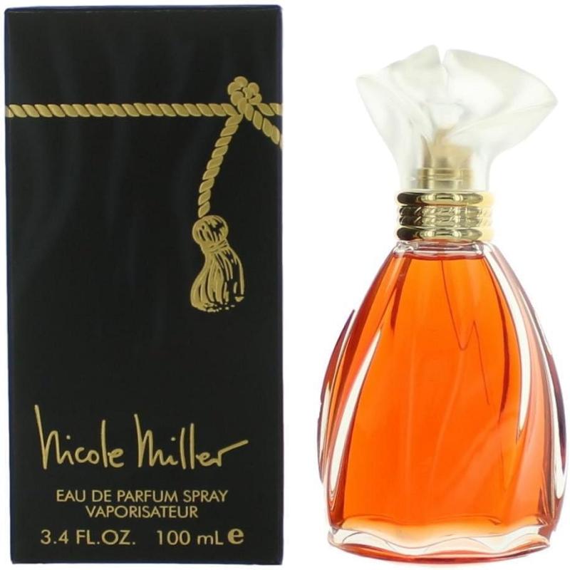 NICOLE MILLER 3.4 OZ EAU DE PARFUM SPRAY FOR WOMEN (BLACK)