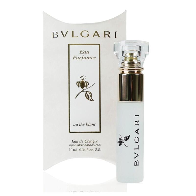 BVLGARI EAU PARFUMEE AU THE BLANC 0.34 EAU DE COLOGNE SPRAY