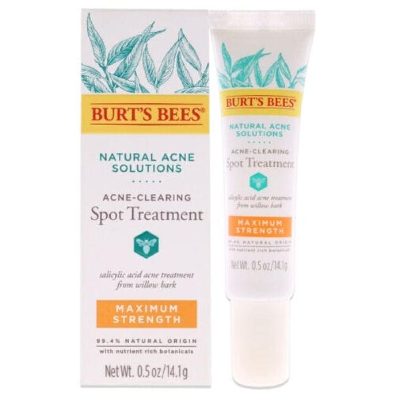 Natural Acne Solutions Spot Treatment Cream by Burts Bees for Unisex - 0.5 oz Cream