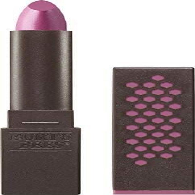 Glossy Lipstick - 517 Pink Pool by Burts Bees for Women - 0.12 oz Lipstick