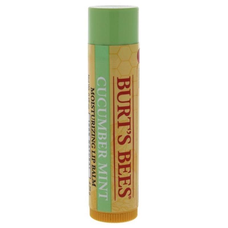 Cucumber Mint Moisturizing Lip Balm by Burts Bees for Women - 0.15 oz Lip Balm