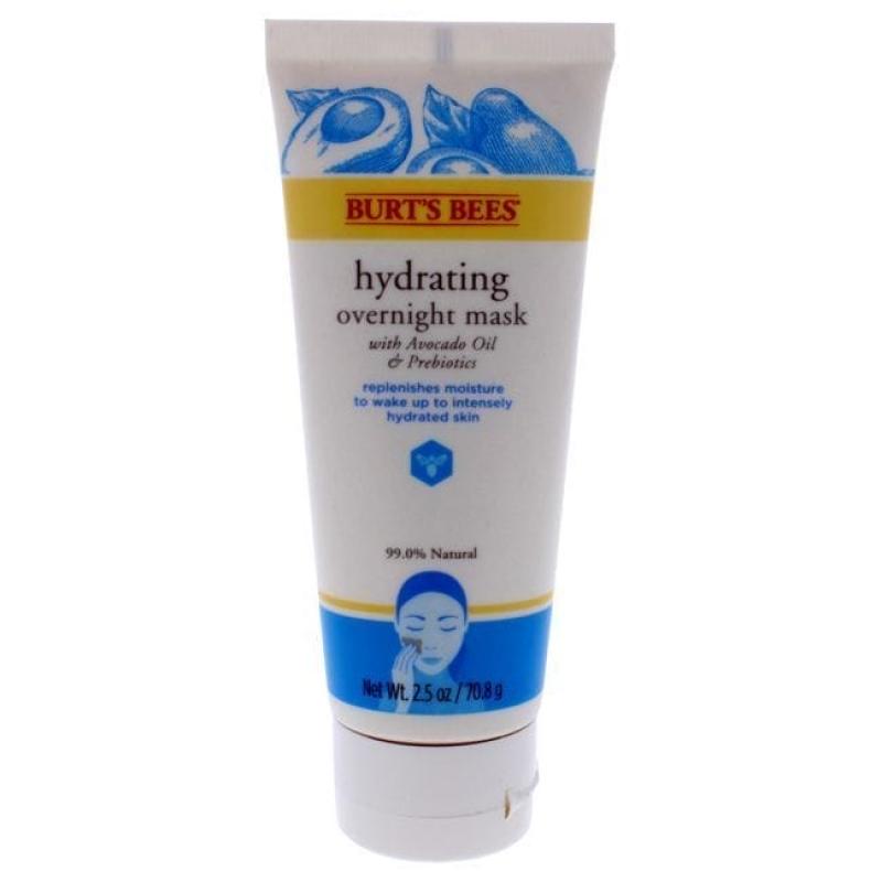 Hydrating Overnight Mask by Burts Bees for Unisex - 2.5 oz Mask