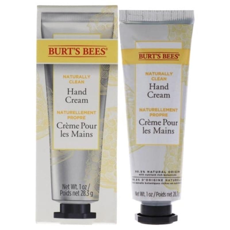 Naturally Clean Hand Cream by Burts Bees for Unisex - 1 oz Cream