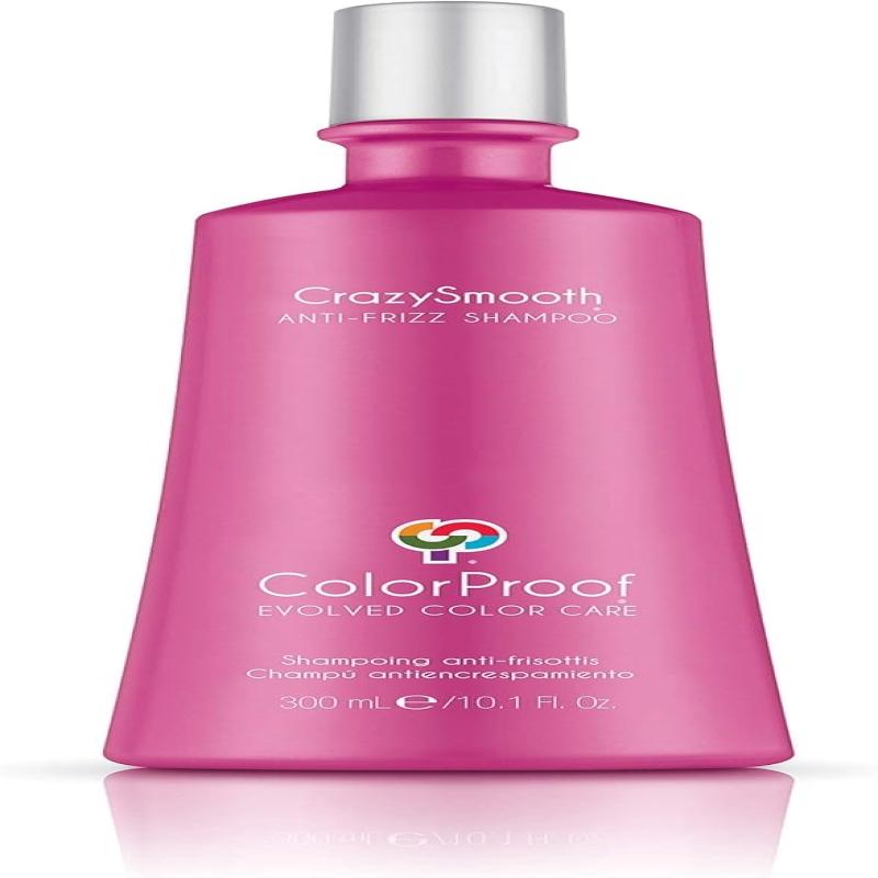 CrazySmooth Anti-Frizz Shampoo by ColorProof for Unisex - 10.1 oz Shampoo