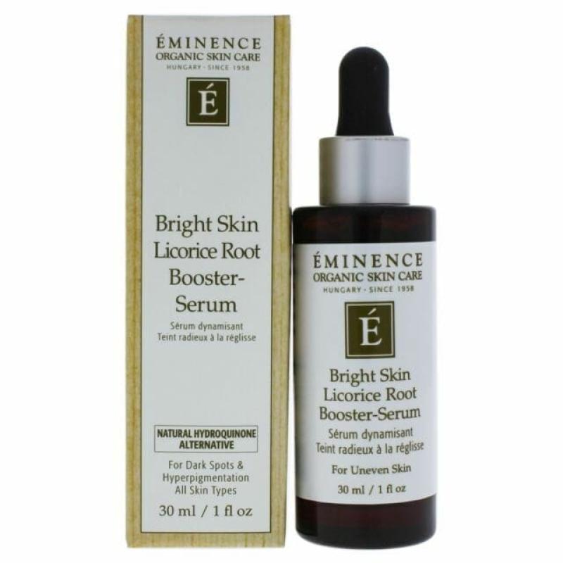 Bright Skin Licorice Root Booster-Serum by Eminence for Unisex - 1 oz Serum