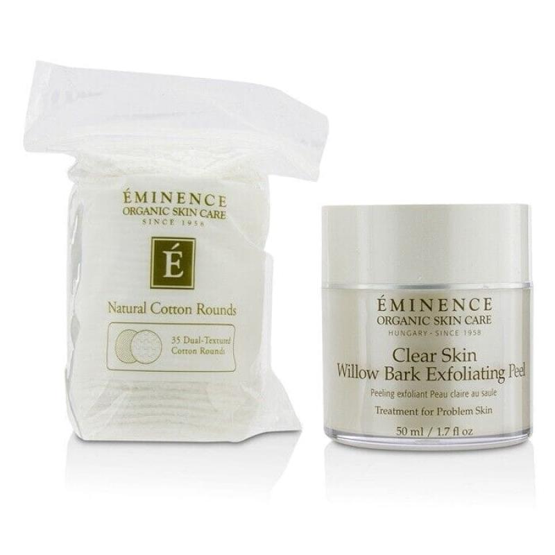 Clear Skin Willow Bark Exfoliating Peel by Eminence for Unisex - 1.7 oz Exfoliator