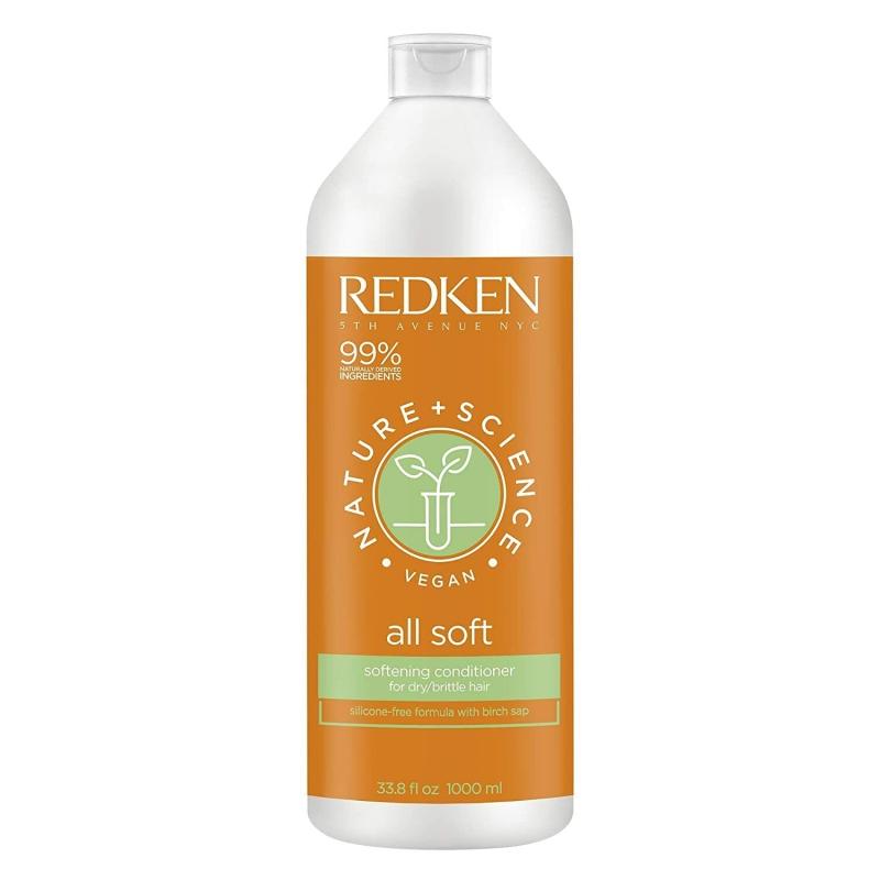 Nature Plus Science All Soft Conditioner by Redken for Unisex - 33.8 oz Conditioner