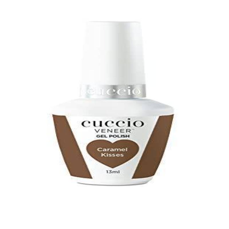 Veneer Soak Off Gel - Caramel Kisses by Cuccio Colour for Women - 0.44 oz Nail Polish