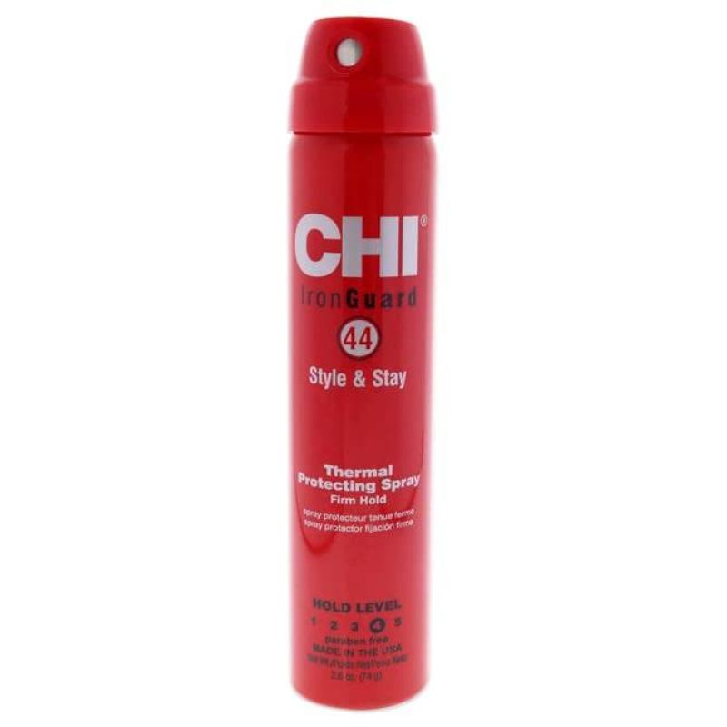 44 Iron Guard Style Stay Firm Hold Protecting Spray by CHI for Unisex - 2.6 oz Hair Spray