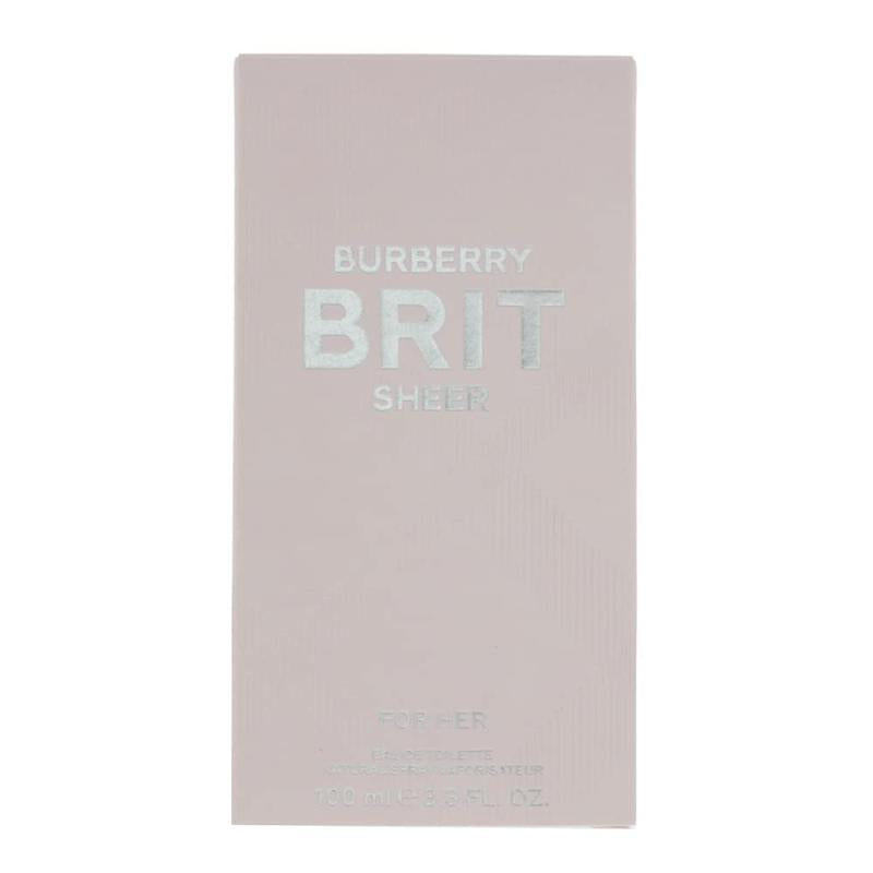 BURBERRY Brit Sheer Eau De Toilette For Her, 3.3 Fl Oz