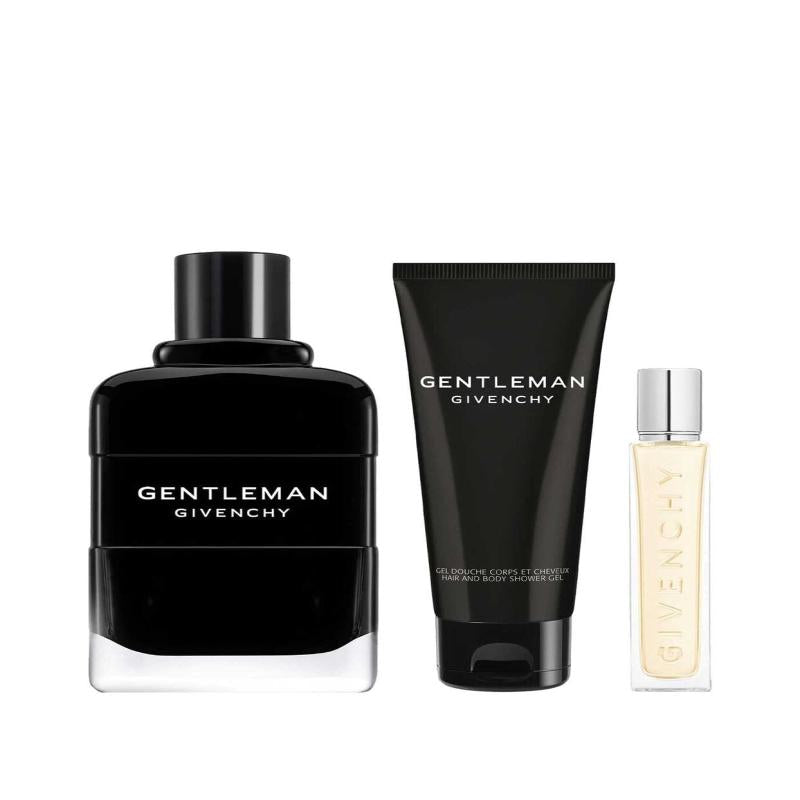 GIVENCHY GENTLEMAN 3 PCS SET: 3.3 EAU DE PARFUM + 2.5 SHOWER GEL + 0.4 EAU DE PARFUM