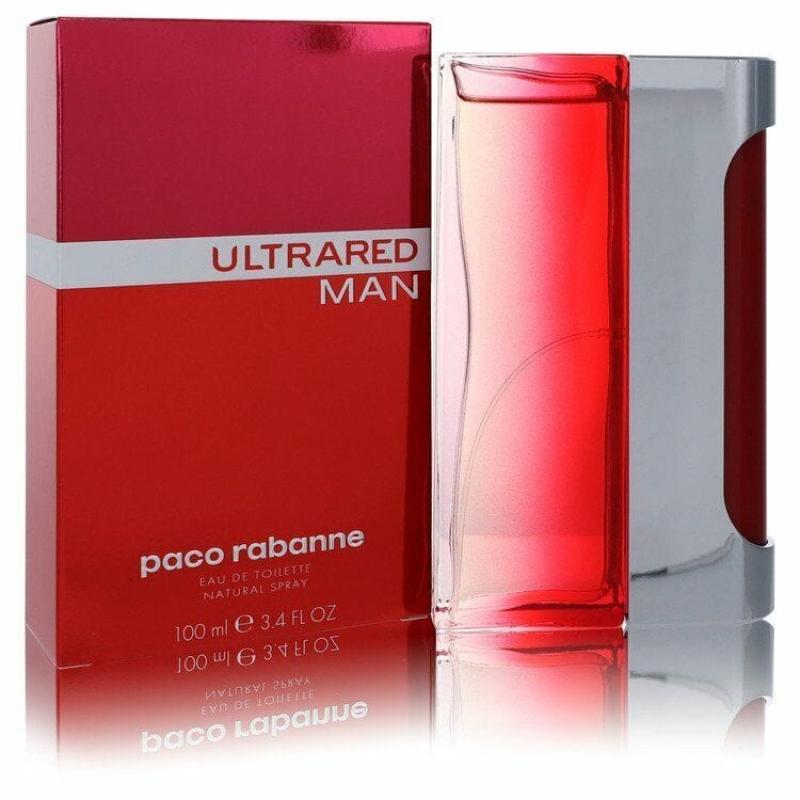 PACO RABANNE ULTRARED 3.4 EAU DE TOILETTE SPRAY FOR MEN